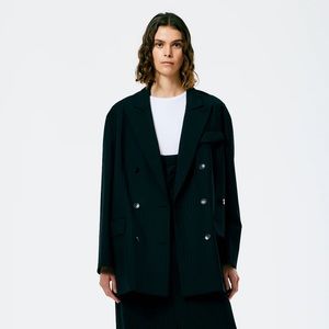 TIBI DOMINIC PINSTRIPE LIAM